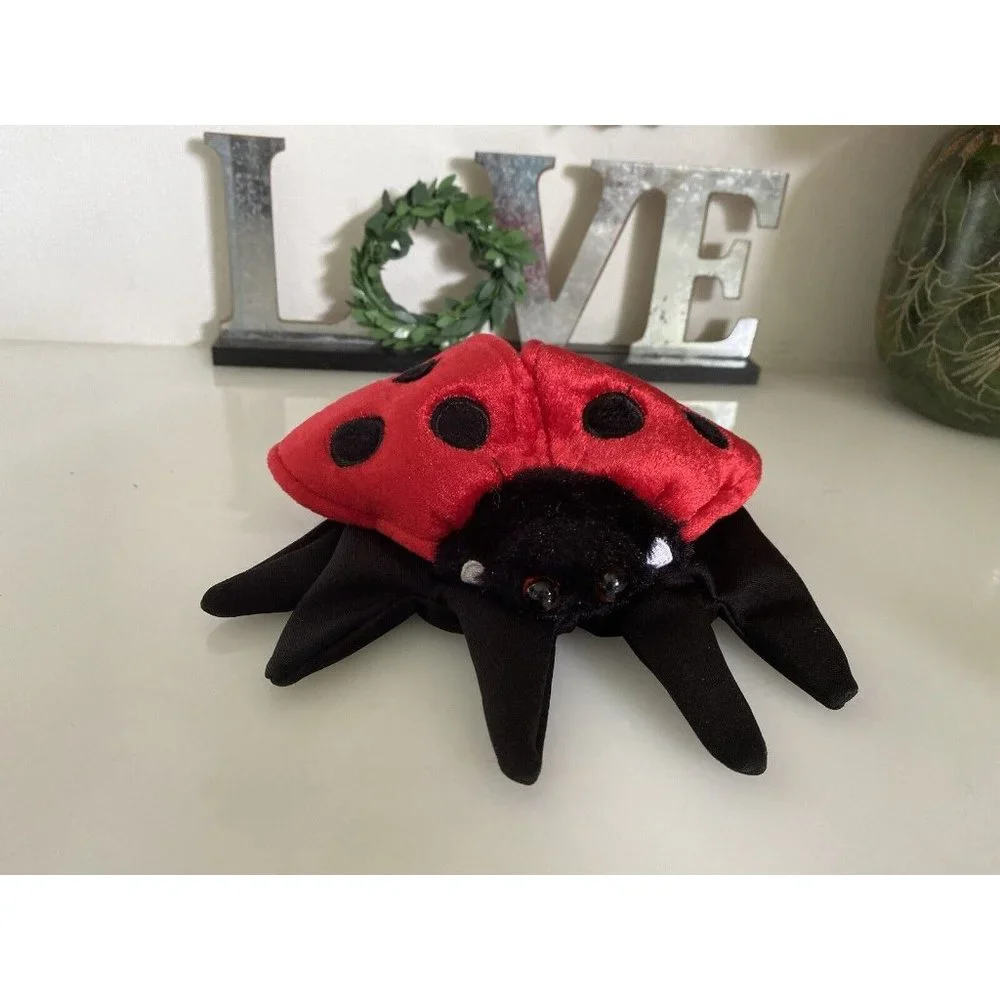 Folktails by Folkmanis Hand Puppet Lady Bug Red 5